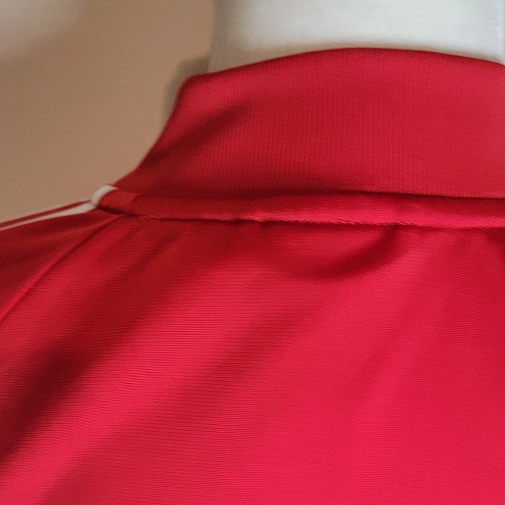 Adidas Red/white Track Jacket - Picture 9 of 10
